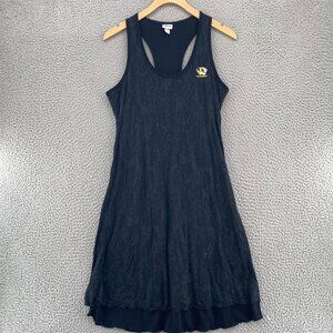 Mizzou Dress Womens Large Black A Line Athletic Tank BiB Chiliwear Mini Stretch